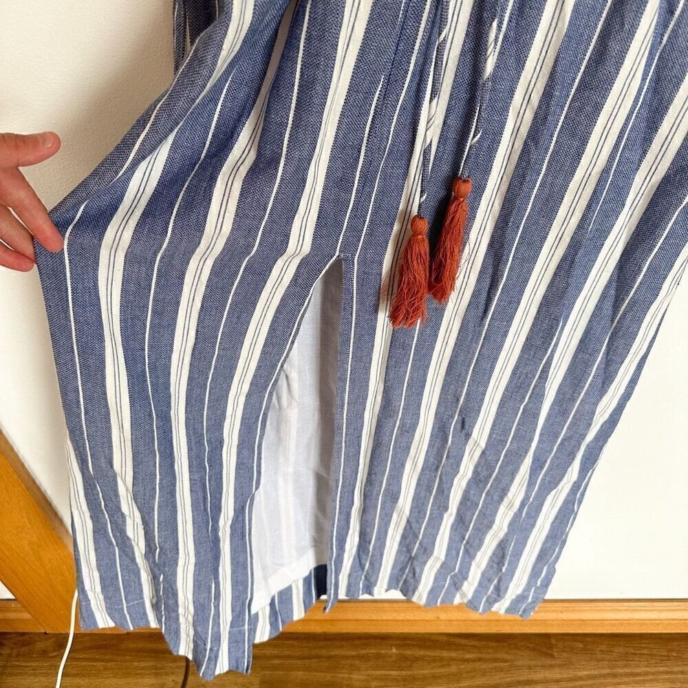 Tularosa X Revolve Essie Maxi Dress in Indigo Stripe - Picture 5 of 12